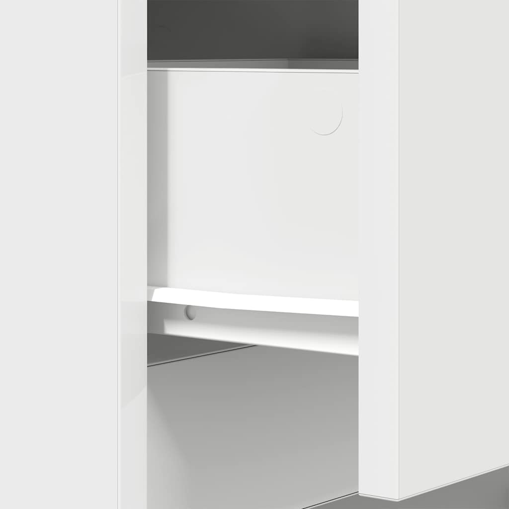 Table De Chevet 39X35X65 Cm Bois D’ingénierie