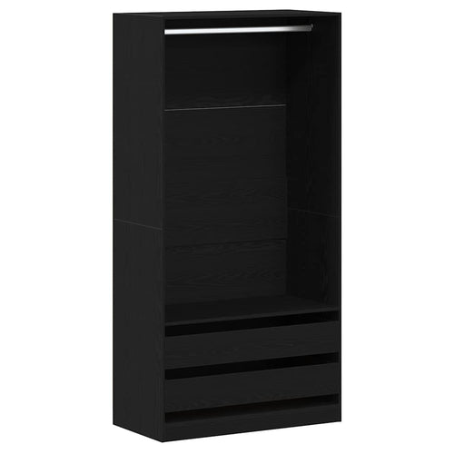 Armoire Bois D'ingénierie Chêne Noir