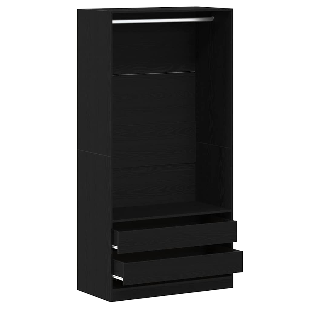 Armoire Bois D'ingénierie Chêne Noir