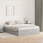 Cadre De Lit Avec Rangement Bois D'ingénierie