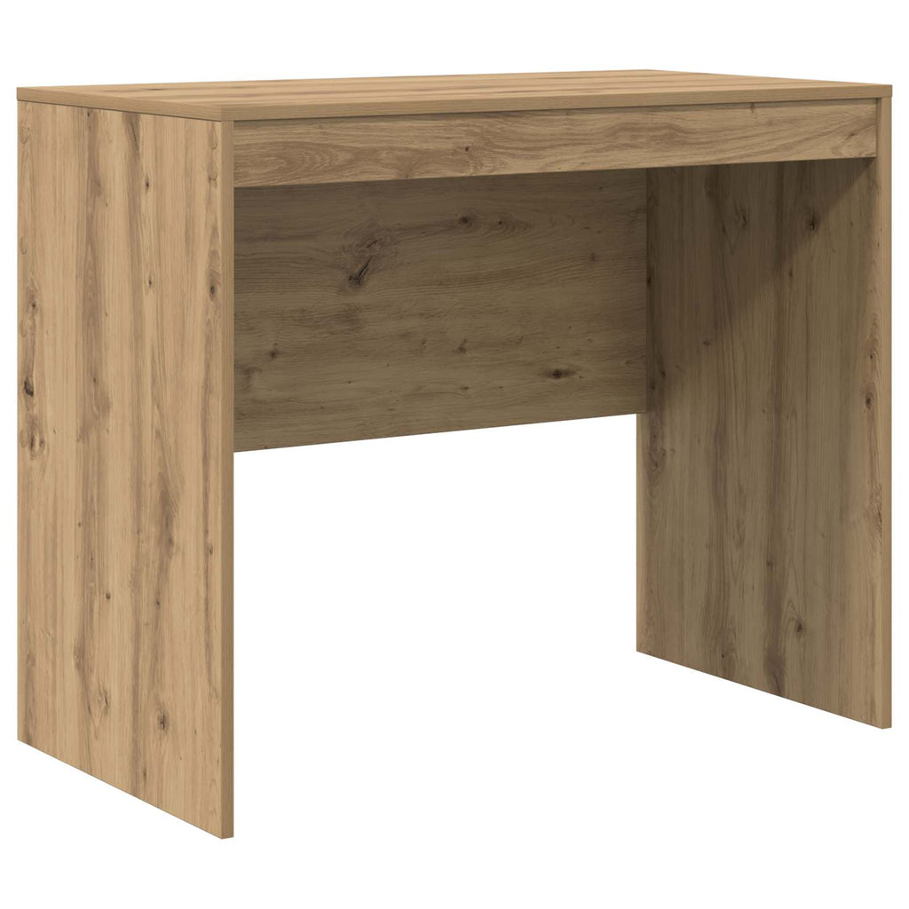 Bureau Avec Tiroir Avec Étagère 2 Pcs