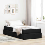 Lit Avec Rangement Et Matelas Polyester