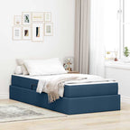 Lit Avec Rangement Et Matelas Polyester