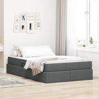 Lit Avec Rangement Et Matelas Polyester