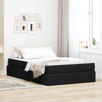 Lit Avec Rangement Et Matelas Polyester