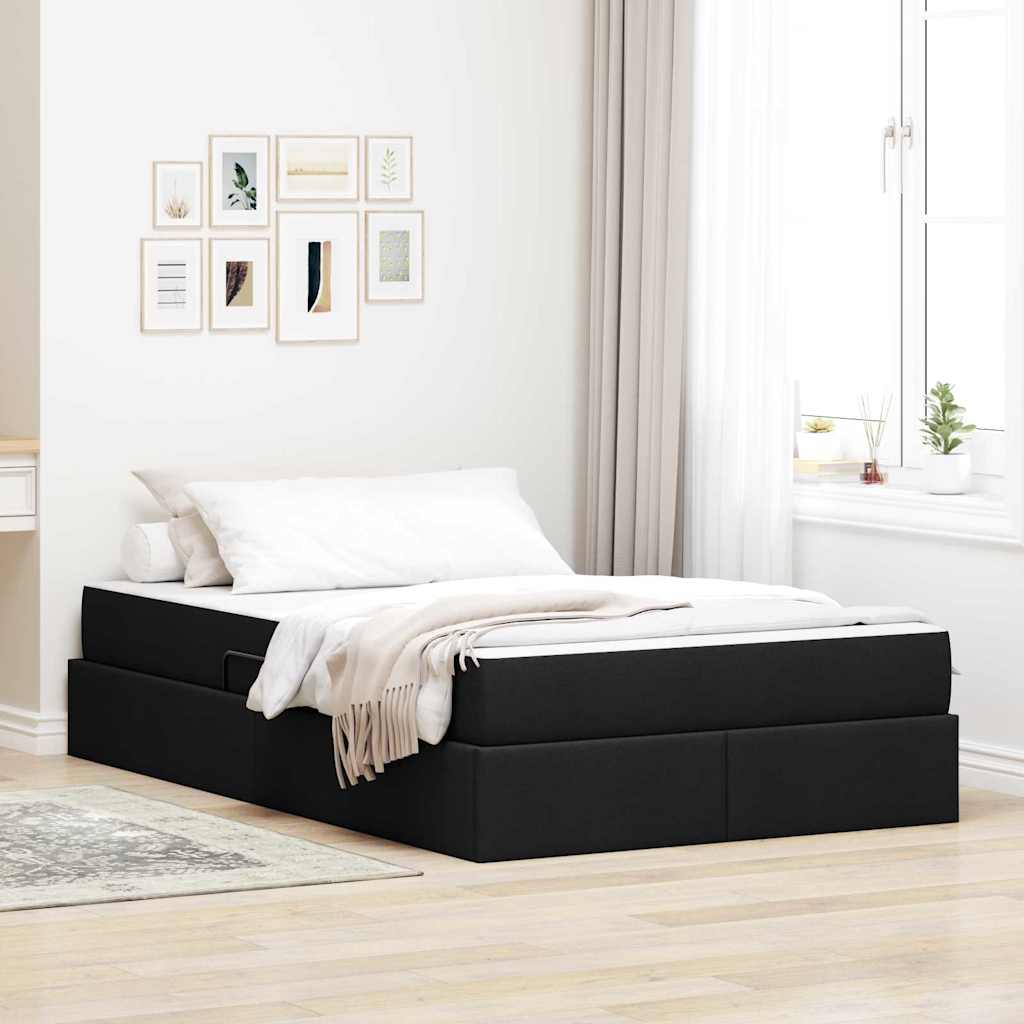 Lit Avec Rangement Et Matelas Polyester