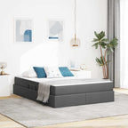 Lit Avec Rangement Et Matelas Polyester