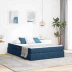 Lit Avec Rangement Et Matelas Polyester