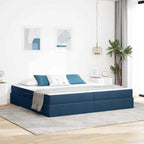 Lit Avec Rangement Et Matelas Polyester