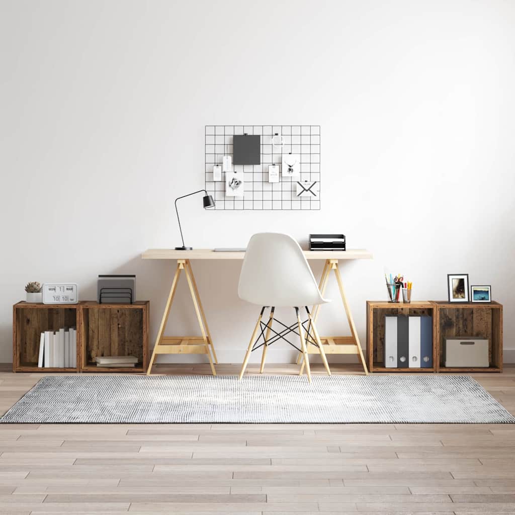 Meubles Tv 4 Pcs 37X35X37 Cm Bois D’ingénierie