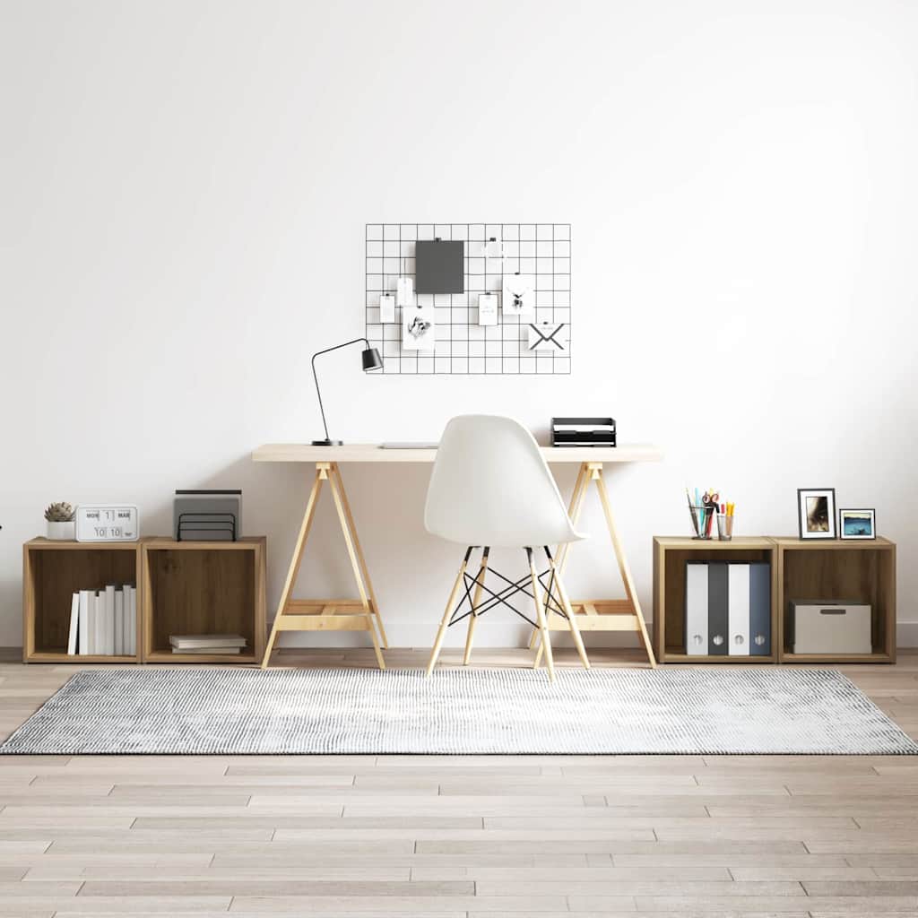 Meubles Tv 4 Pcs 37X35X37 Cm Bois D’ingénierie