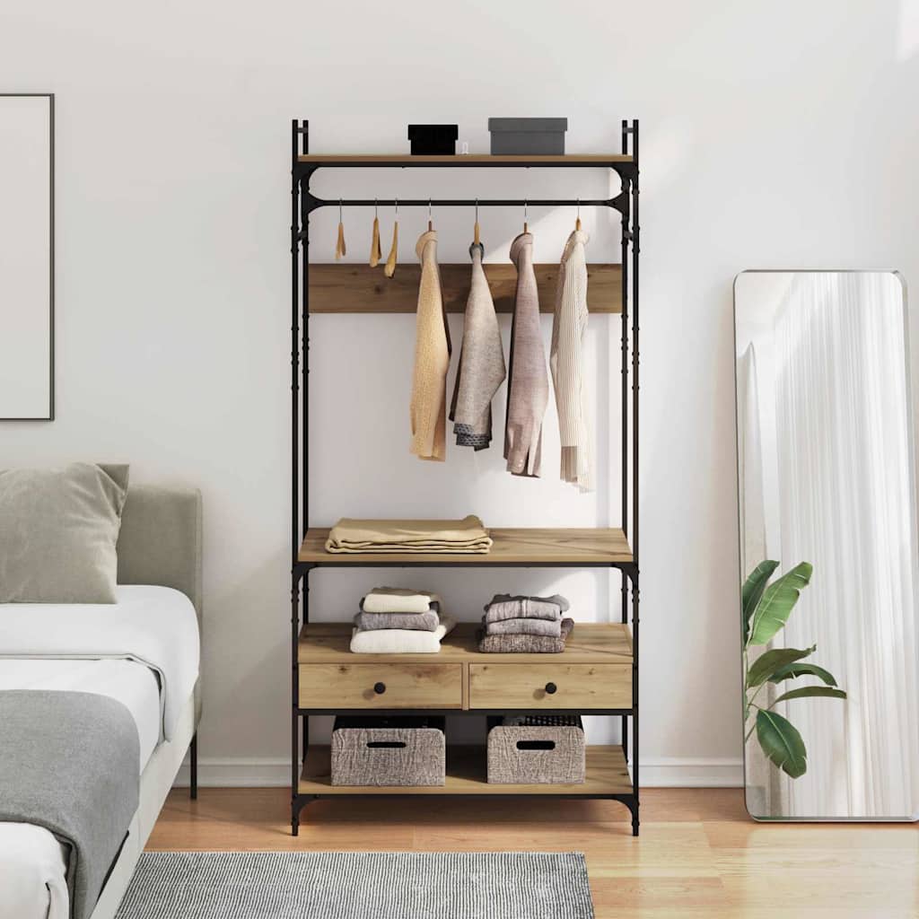 Armoire 89 X 39 X 184.5 Cm Bois D'ingénierie