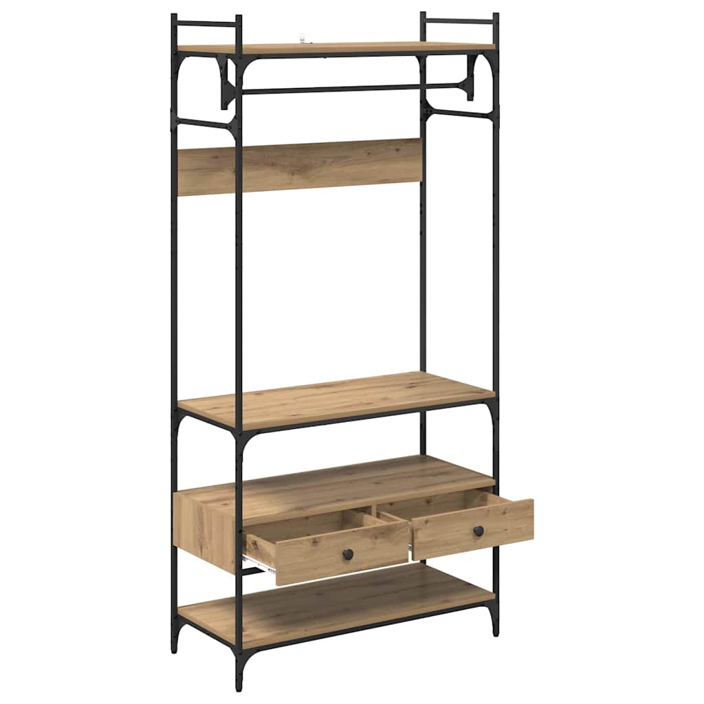 Armoire 89 X 39 X 184.5 Cm Bois D'ingénierie