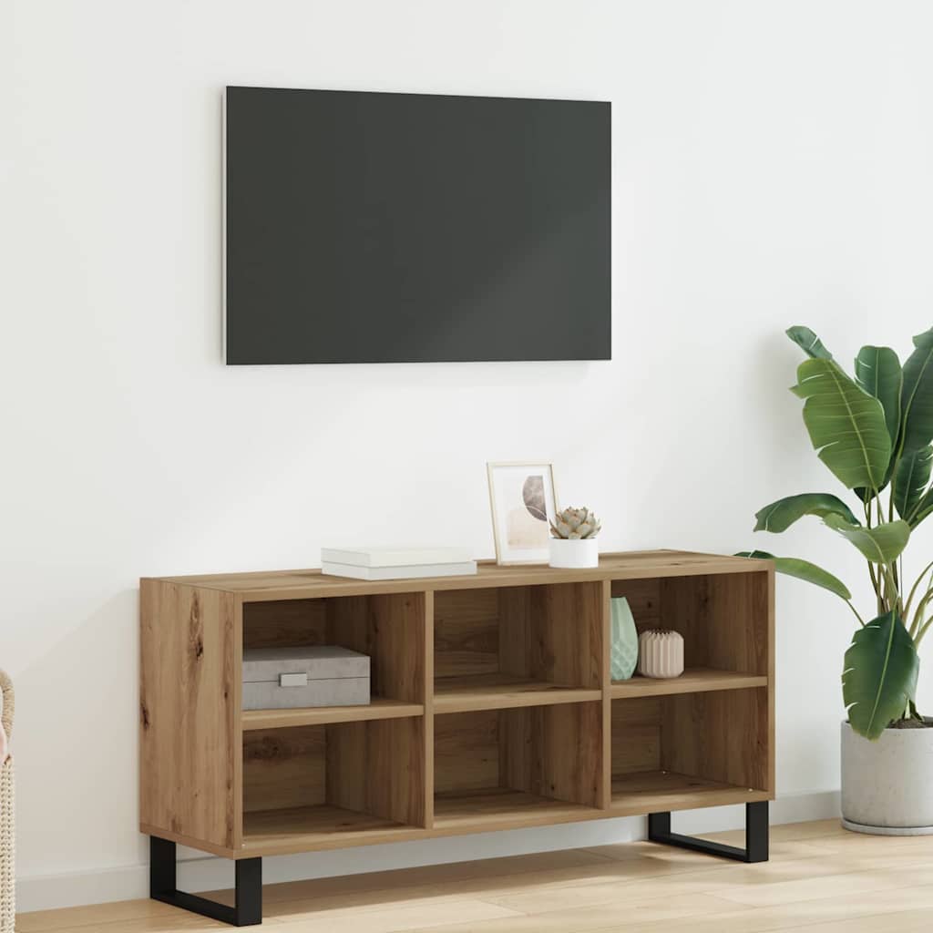 Meuble Tv 103,5 X 30 X 50 Cm Bois D'ingénierie