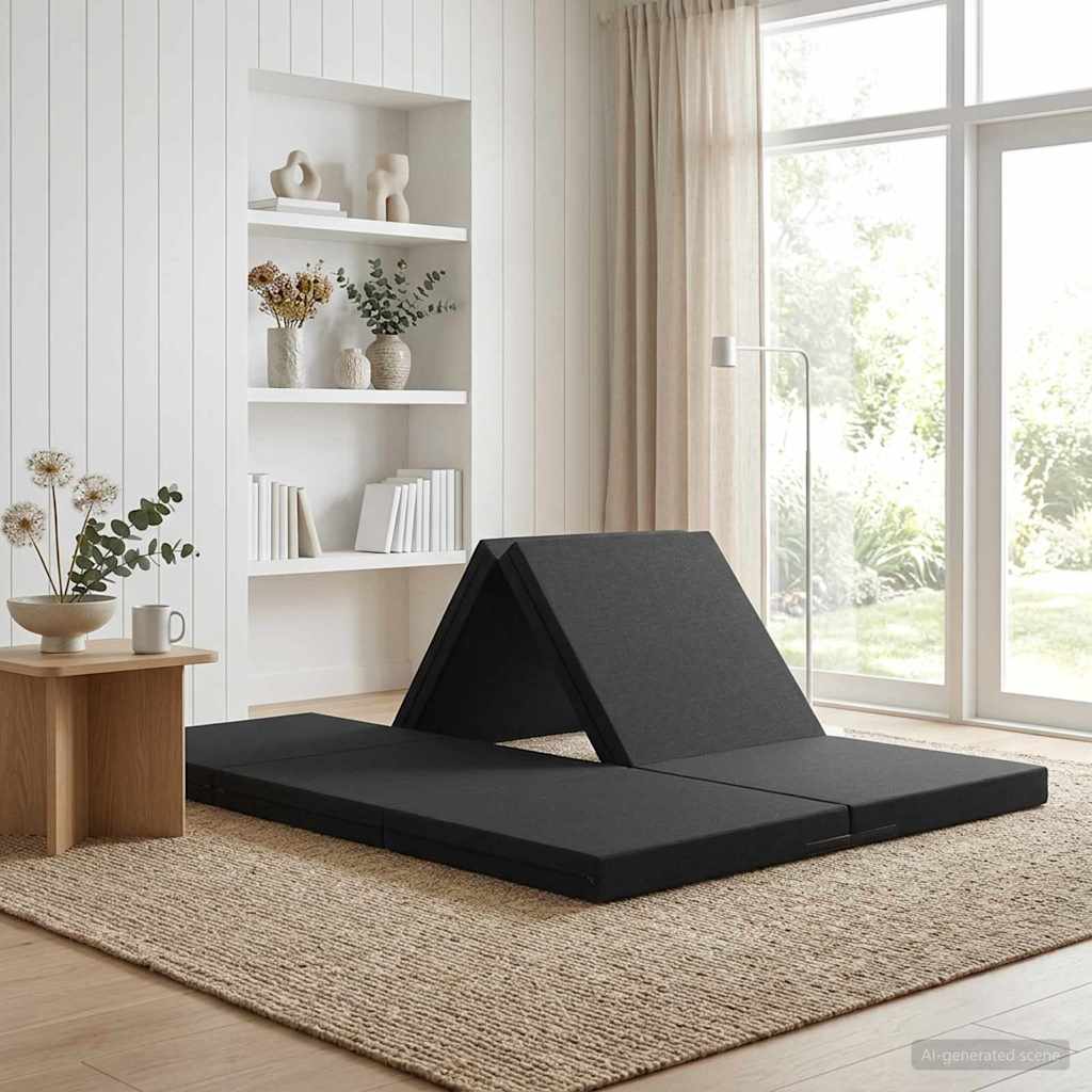 Canapé-Lit Pliable 140 X 67 X 15 Cm