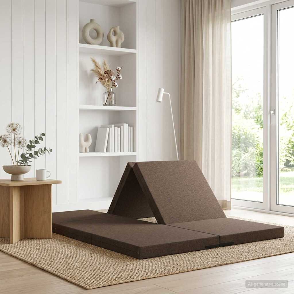 Canapé-Lit Pliable 140 X 67 X 15 Cm
