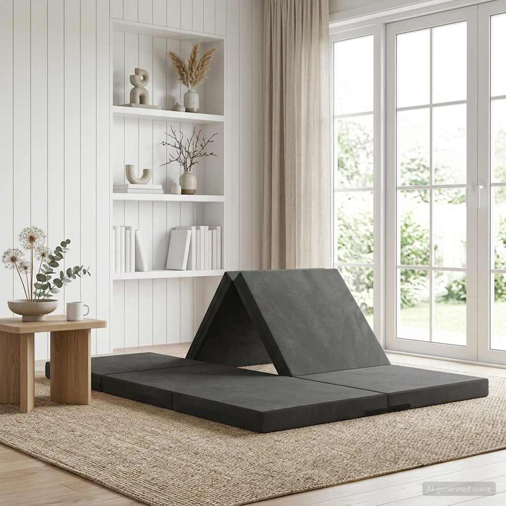 Canapé-Lit Pliable 140 X 67 X 15 Cm