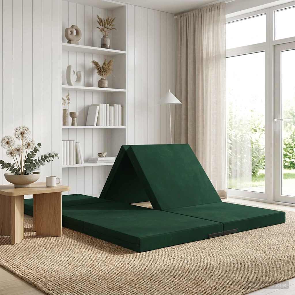 Canapé-Lit Pliable 140 X 67 X 15 Cm