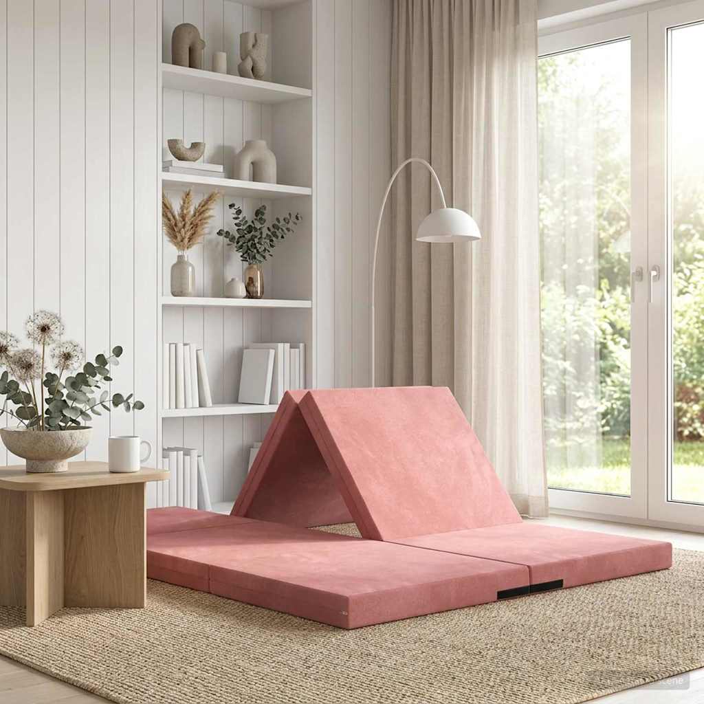 Canapé-Lit Pliable 140 X 67 X 15 Cm