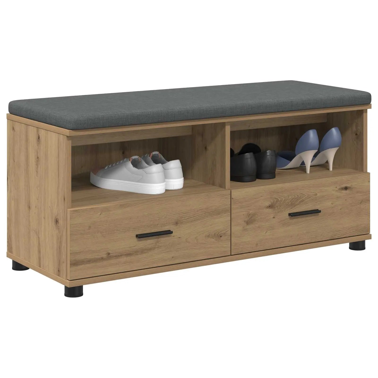 Banc D'entrée Avec Coussin 100 X 38 X 46 Cm