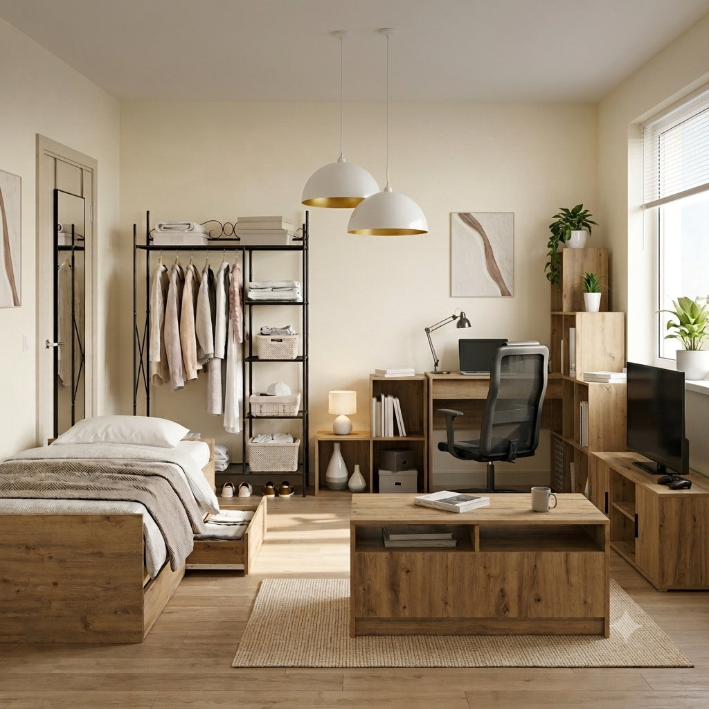 Pack 9 Meubles Studio - Etudiant Malin
