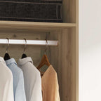 Armoire Bois D'ingénierie Chêne Artisanal - www.minichezmoi.com