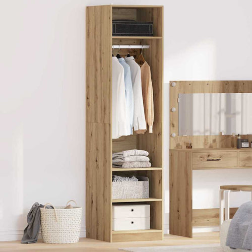 Armoire Bois D'ingénierie Chêne Artisanal - www.minichezmoi.com