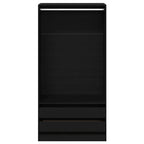 Armoire Bois Robuste Chêne Noir - www.minichezmoi.com