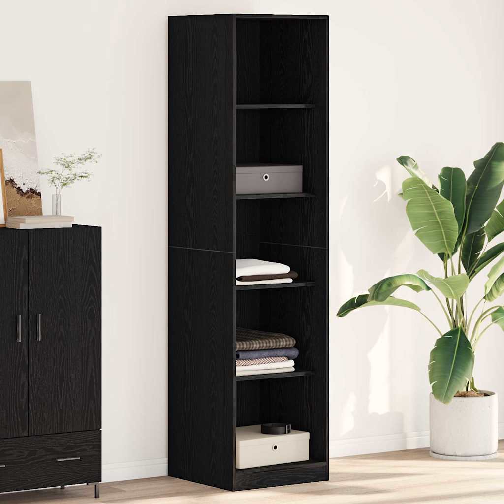 Armoire Bois Robuste Chêne Noir - www.minichezmoi.com