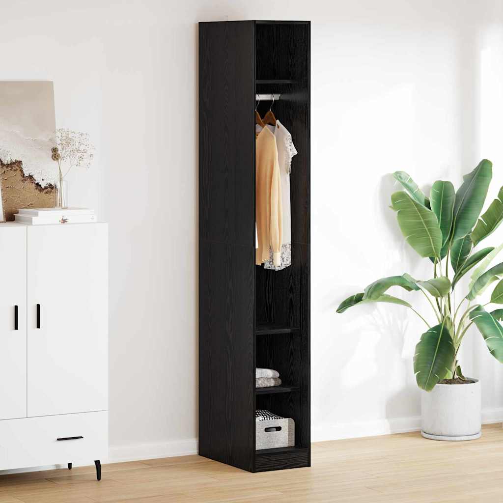 Armoire Bois Robuste Chêne Noir - www.minichezmoi.com