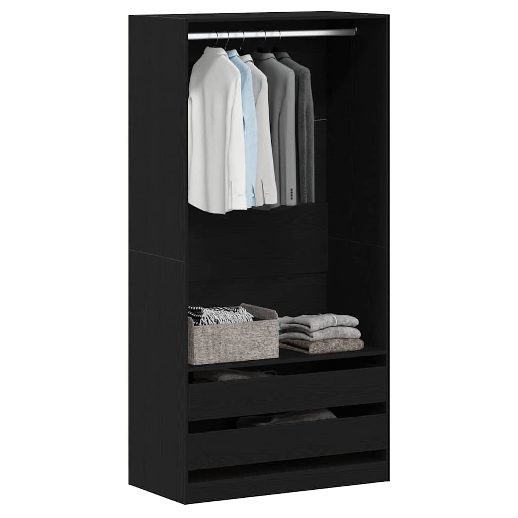 Armoire Bois Robuste Chêne Noir - www.minichezmoi.com