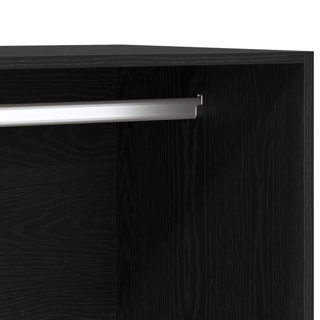 Armoire Bois Robuste Chêne Noir - www.minichezmoi.com