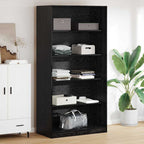 Armoire Bois Robuste Chêne Noir - www.minichezmoi.com