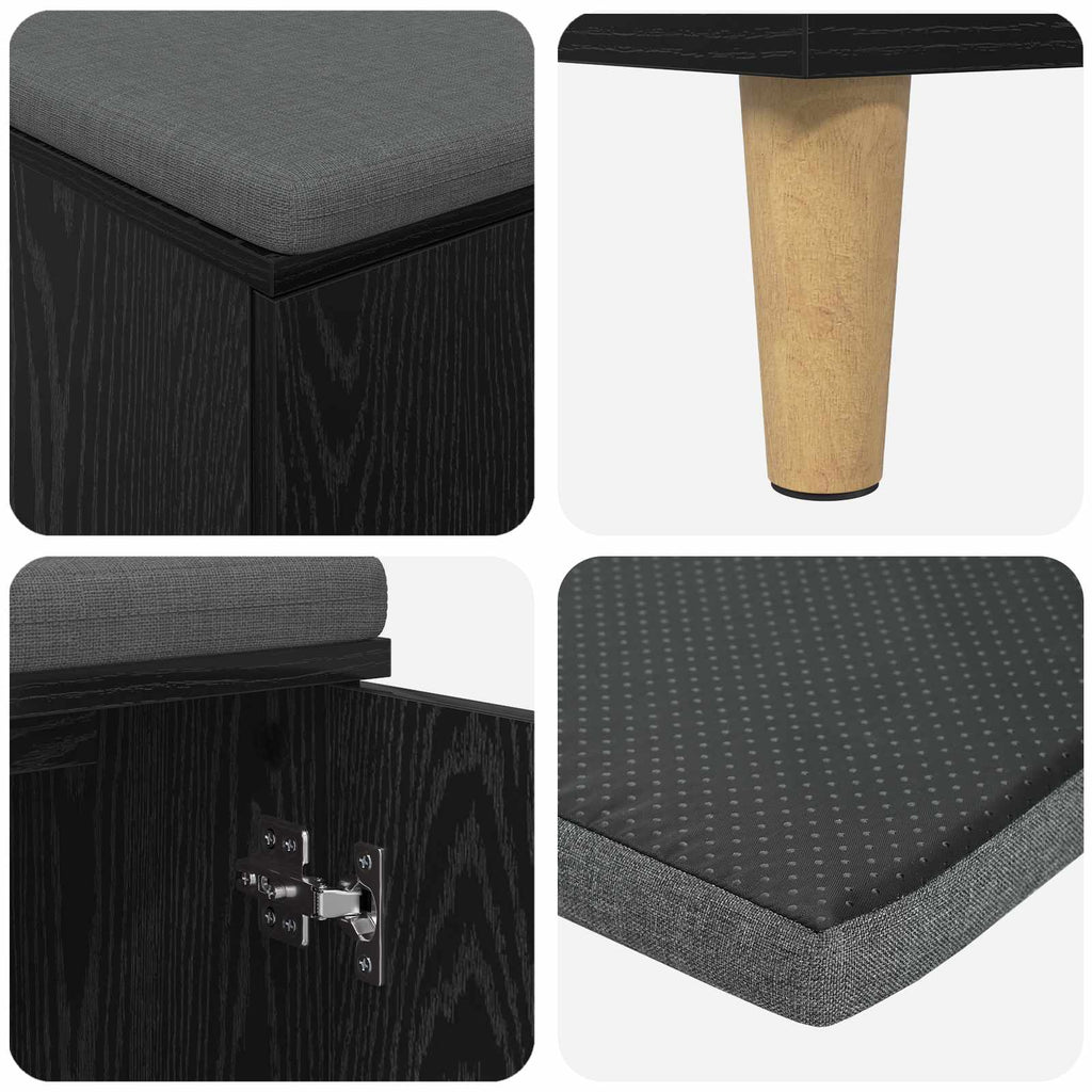 Banc D'entrée Avec Coussin 60 X 38 X 46 Cm - www.minichezmoi.com