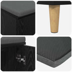 Banc D'entrée Avec Coussin 60 X 38 X 46 Cm - www.minichezmoi.com