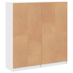 Bibliothèque Avec Portes 136X37X142 Cm Bois Robuste - www.minichezmoi.com