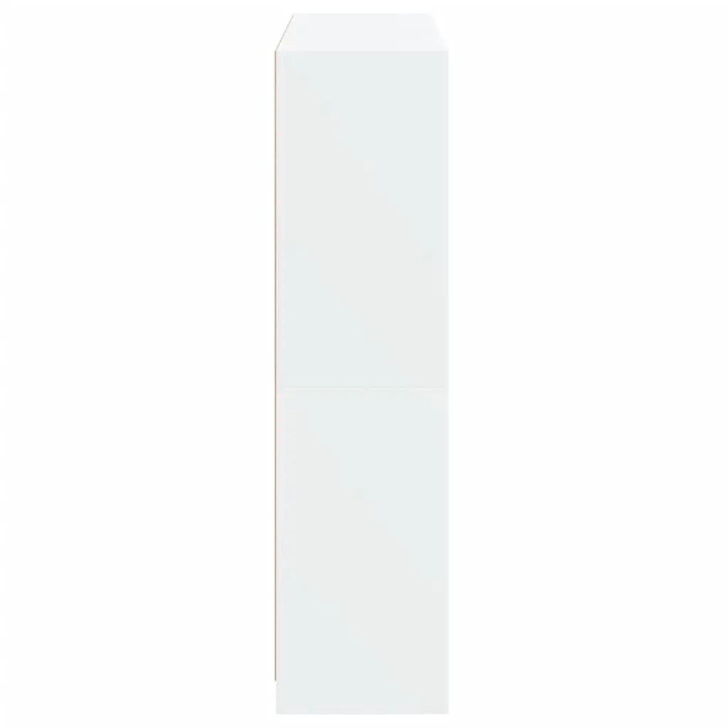 Bibliothèque Avec Portes 136X37X142 Cm Bois Robuste - www.minichezmoi.com