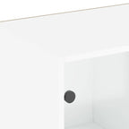 Bibliothèque Avec Portes 204X37X75 Cm Bois Robuste - www.minichezmoi.com