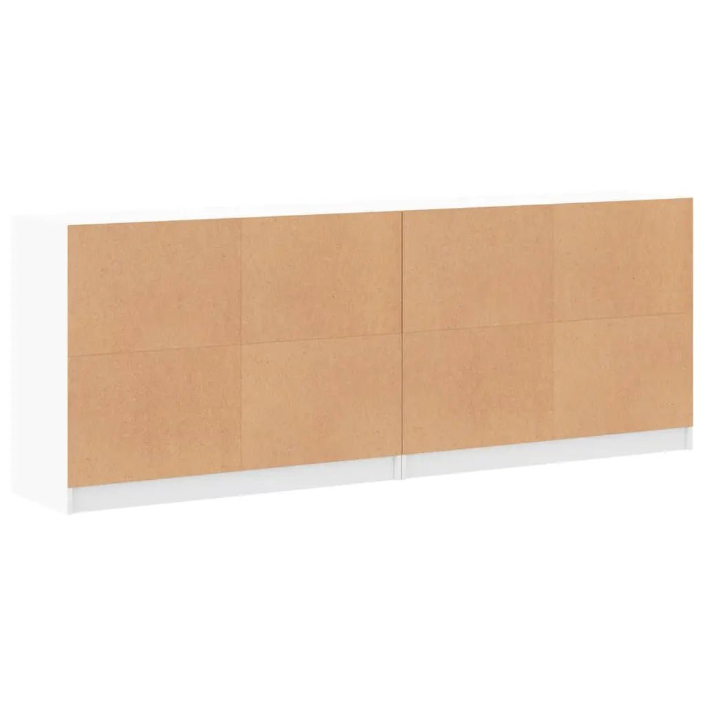 Bibliothèque Avec Portes 204X37X75 Cm Bois Robuste - www.minichezmoi.com