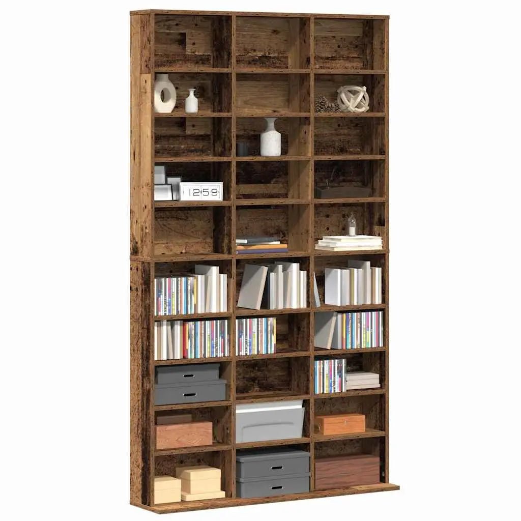 Bibliothèque Bois ancien 101 x 23 x 177,5 cm Bois Robuste - www.minichezmoi.com