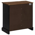 Buffet Halden Porte Coulissante 80X40X80 Cm Bois Massif - www.minichezmoi.com