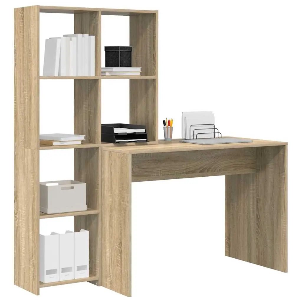 Bureau 138,5 X 55 X 143 Cm Bois Robuste - www.minichezmoi.com