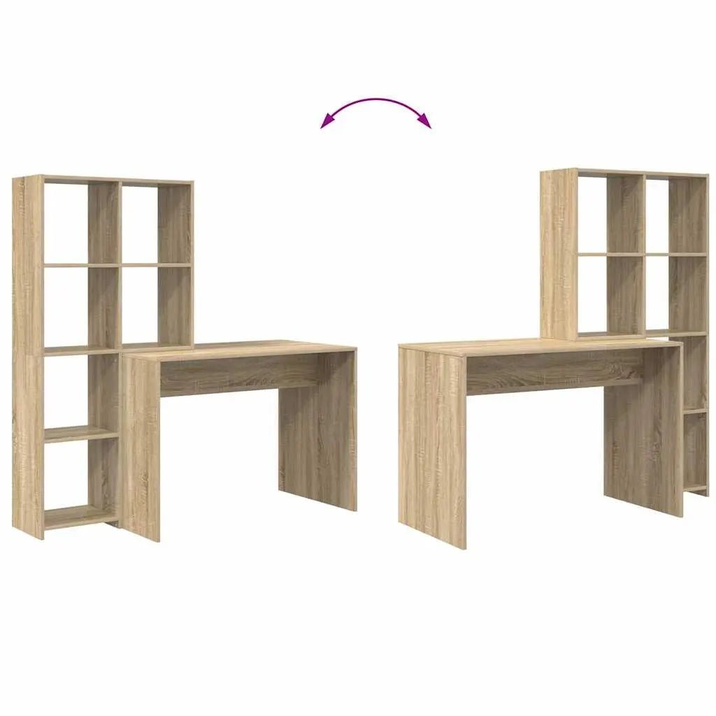 Bureau 138,5 X 55 X 143 Cm Bois Robuste - www.minichezmoi.com