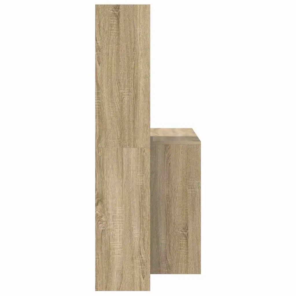 Bureau 138,5 X 55 X 143 Cm Bois Robuste - www.minichezmoi.com