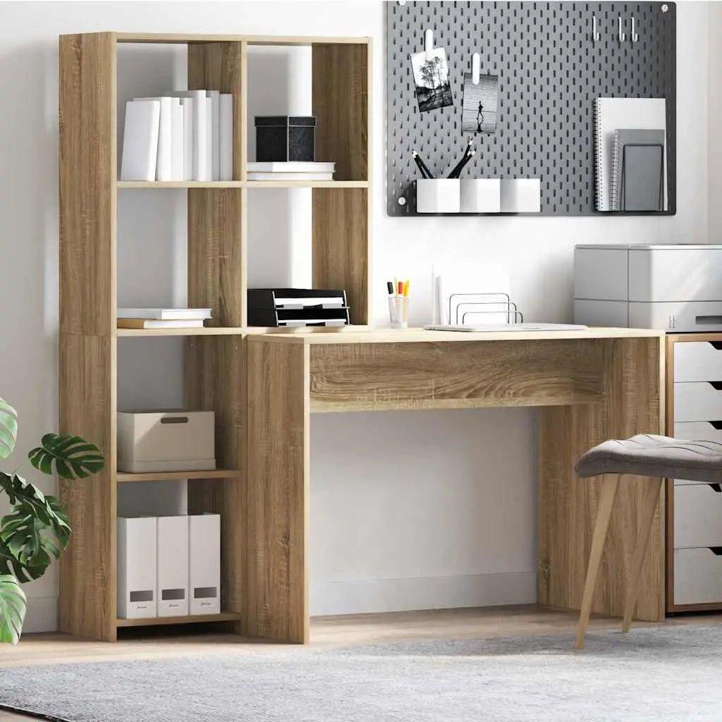 Bureau 138,5 X 55 X 143 Cm Bois Robuste - www.minichezmoi.com