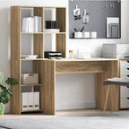 Bureau 138,5 X 55 X 143 Cm Bois Robuste - www.minichezmoi.com