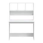 Bureau Avec Étagères 102X45X148 Cm Bois Robuste - www.minichezmoi.com