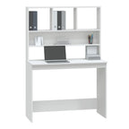 Bureau Avec Étagères 102X45X148 Cm Bois Robuste - www.minichezmoi.com