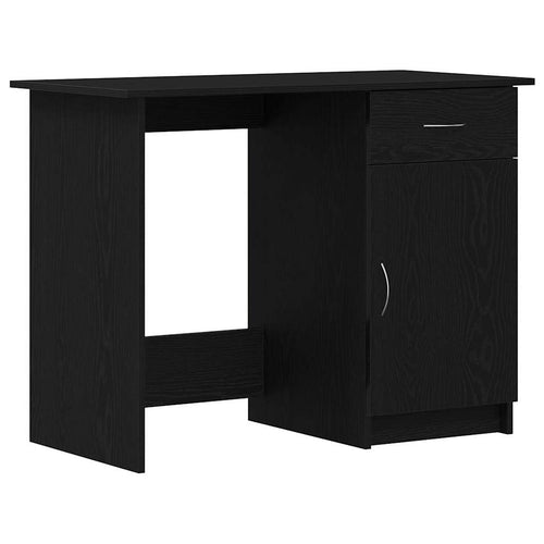 Bureau Avec Porte 100 X 50 X 76 Cm Bois Robuste - www.minichezmoi.com