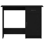 Bureau Avec Porte 100 X 50 X 76 Cm Bois Robuste - www.minichezmoi.com